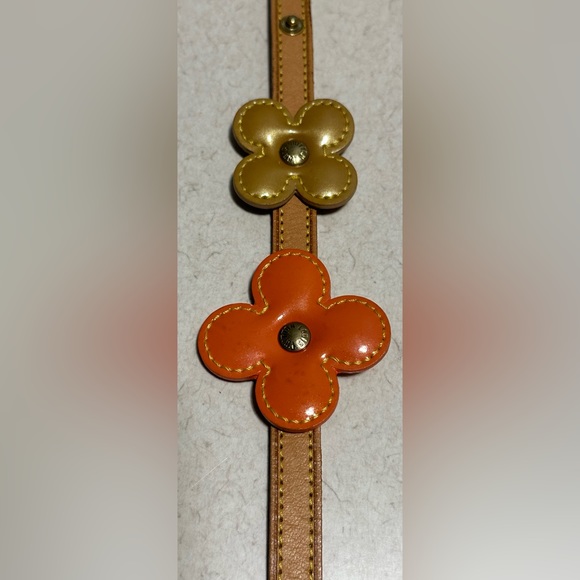 Louis Vuitton Flower Lexington Belt/Bracelet/Choker Vernis Varnished Leather - Picture 6 of 9